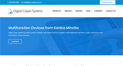 Desktop Screenshot of dcs-copiers.co.uk